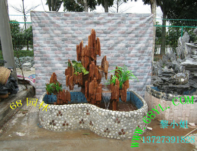 田園風格辟邪風水擺件/木化石假山流水噴泉/真石假山裝飾熱銷產(chǎn)品
